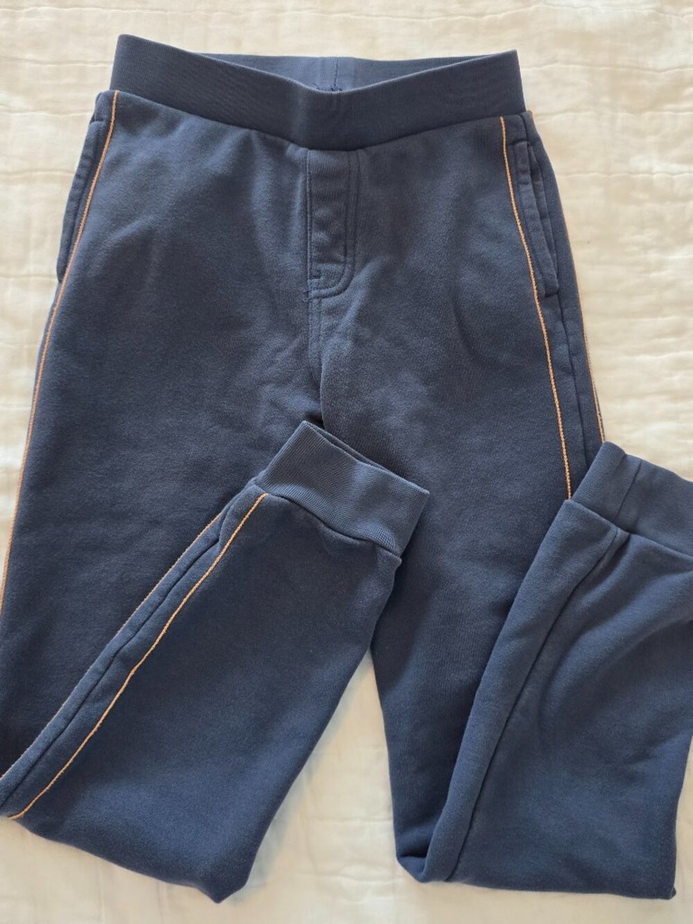 Size 8 (Age 7-8) Tea Collection Kids French Terry Joggers - Blue